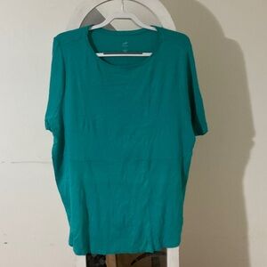 J. Jill Teal Short Sleeve Tee